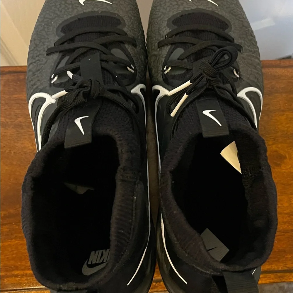 Nike Alpha Huarache NXT Black Grey Baseball Cleats DJ6517-010 Sz 7.5 NEW - Picture 6 of 9